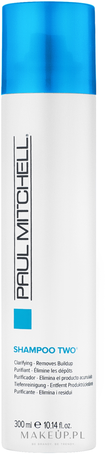 Głęboko oczyszczający szampon do włosów - Paul Mitchell Clarifying Shampoo Two — Zdjęcie 300 ml