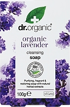 Mydło z ekstraktem z lawendy - Dr Organic Bioactive Skincare Organic Lavender Soap — Zdjęcie N1