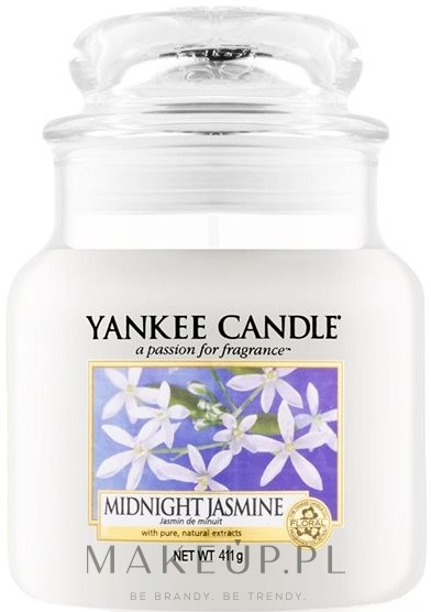 Świeca zapachowa w słoiku - Yankee Candle Midnight Jasmine — Zdjęcie 411 g