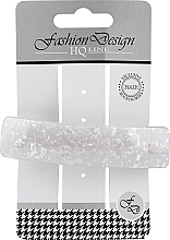 Kup Automatyczna spinka do włosów Fashion Design, 28472, biała - Top Choice Fashion Design HQ Line