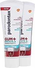 Kup Zestaw - Parodontax Gums + Breath & Sensitive Teeth Toothpaste Duo (toothpaste/2x75ml)