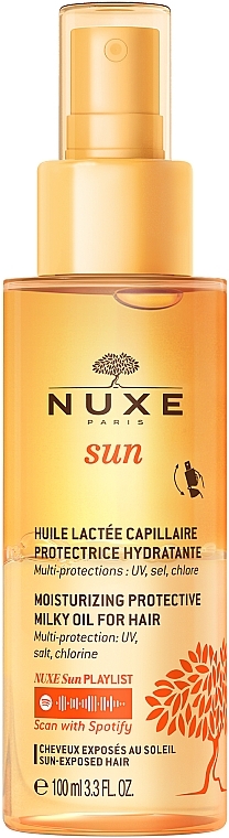 Dwufazowy ochronny olejek do włosów - Nuxe Sun — Zdjęcie N1