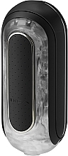 Masturbator o zmiennej intensywności, składany, 18 x 7,5, czarny - Tenga Flip Zero Electronic Vibration Black — Zdjęcie N3