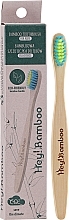 Bambusowa szczoteczka do zębów dla dzieci - Hey! Bamboo Bamboo Toothbrush For Kids — Zdjęcie N2