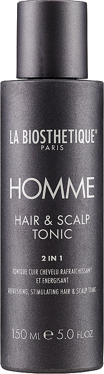 Odświeżający tonik do skóry głowy stymulujący wzrost włosów - La Biosthetique Homme Hair & Scalp Tonic  — Zdjęcie N1
