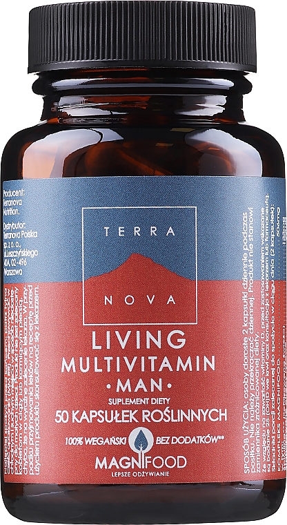 Suplement diety - Terranova Living Multivitamin Man — Zdjęcie N1