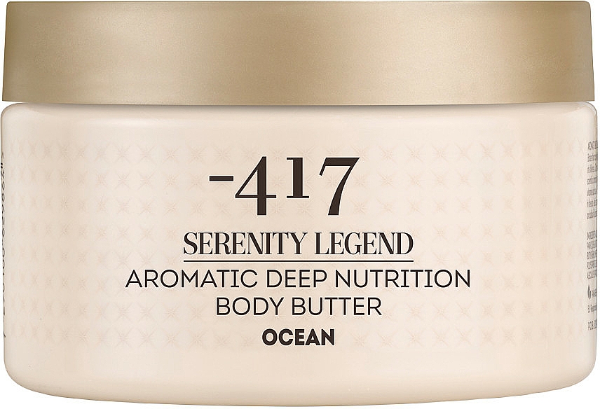Głęboko nawilżające masło do ciała Ocean - -417 Serenity Legend Aromatic Body Butter Ocean