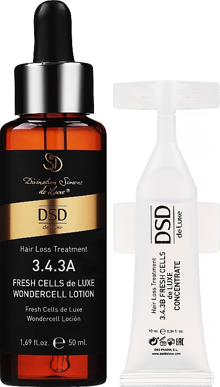 Balsam przeciw wypadaniu włosów - Simone DSD De Luxe Fresh Cells DeLuxe Wondercell Lotion — Zdjęcie N2