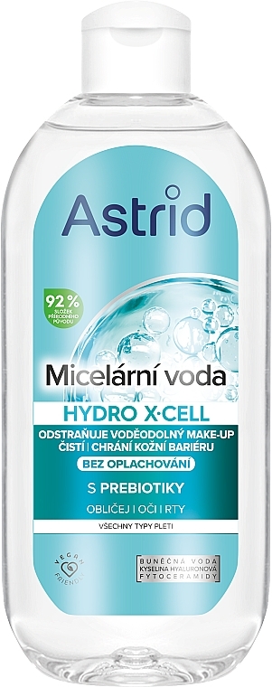 Woda micelarna - Astrid Hydro X-Cell Micellar Water — Zdjęcie N1