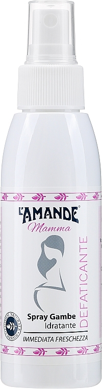 PRZECENA! Przeciwzmęczeniowa mgiełka do nóg - L'Amande Mamma Relaxing Moisturizing Leg Spray * — Zdjęcie N1