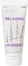 Kup Mleczko do ciała - Korres Body Milk Relaxing Lavender
