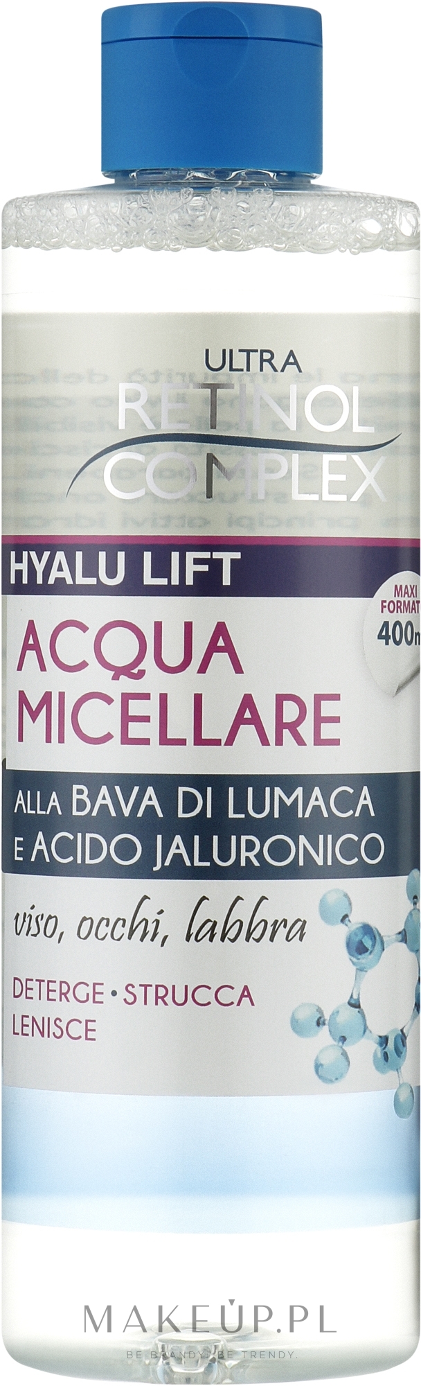 Woda micelarna - Retinol Complex Snail Slime And Hyaluronic Acid Micellar Water — Zdjęcie 400 ml