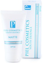 Kup Nawilżająco-ochronny krem do twarzy z efektem matującym - Piel Cosmetics Youth Defence Silver Cream Matte Face Care Day