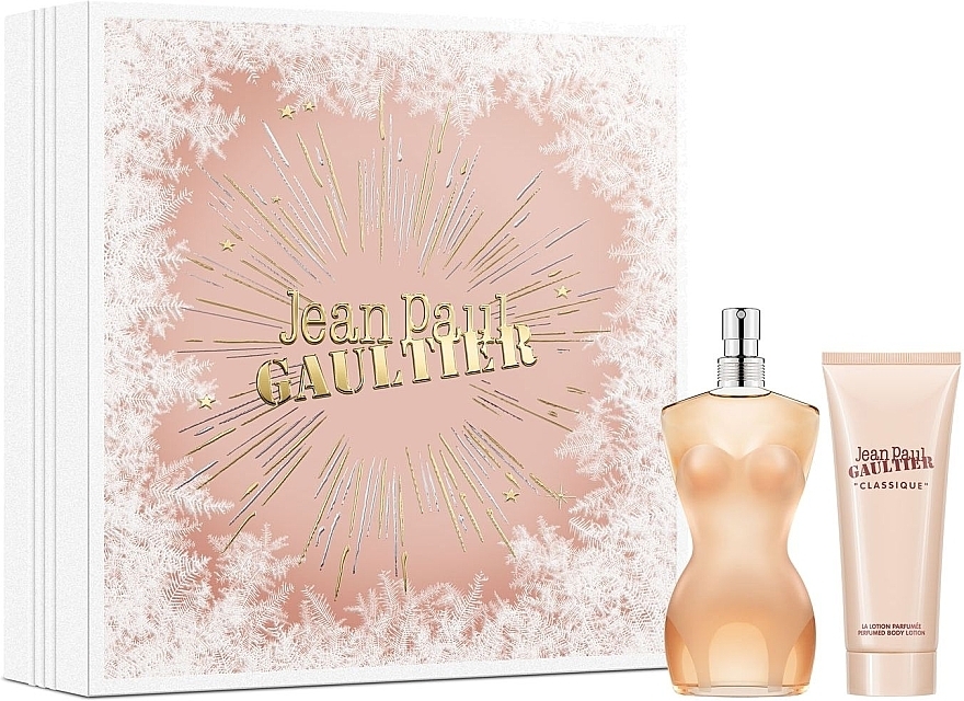 Jean Paul Gaultier Classique - Zestaw (edt/100ml + b/lot/75ml) — Zdjęcie N1