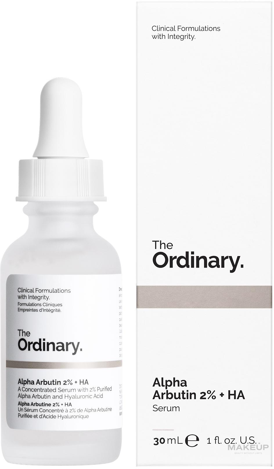 The Ordinary Alpha Arbutine 2% HA Sérum Hydratant - Serum do twarzy — Zdjęcie 30 ml