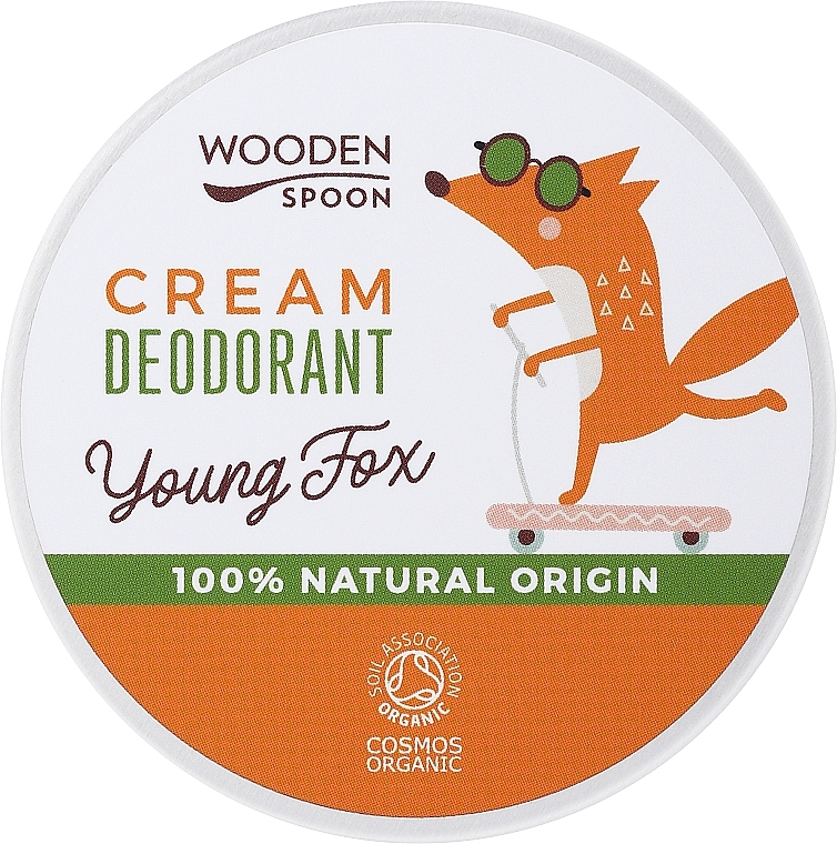 Dezodorant w kremie dla nastolatków - Wooden Spoon Young Fox — Zdjęcie N1