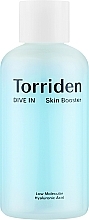 Intensywnie nawilżający tonik-booster - Torriden Dive-In Low Molecular Hyaluronic Acid Skin Booster — Zdjęcie N1