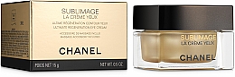 Krem przeciwzmarszczkowy do skóry wokół oczu - Chanel Sublimage La Crème Yeux — Zdjęcie N1