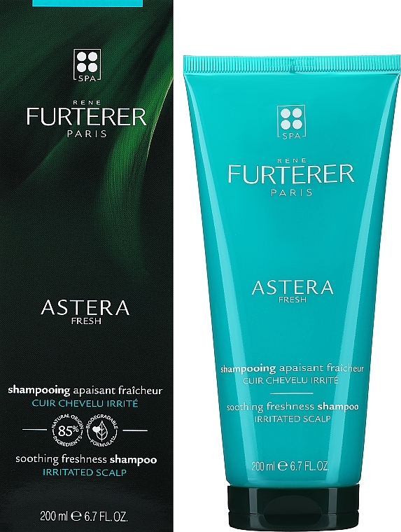 Odświeżający szampon kojący do włosów i podrażnionej skóry głowy - Rene Furterer Astera Fresh Soothing Freshness Shampoo — Zdjęcie N2