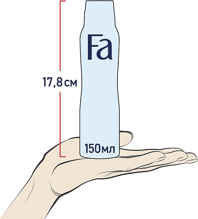 Antyperspirant w sprayu - Fa Invisible Sensitive Deodorant — Zdjęcie N4