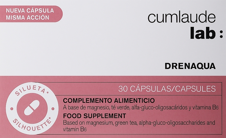 Suplement diety - Cumlaude Lab Drenaqua Caspsules Food Supplement — Zdjęcie N1