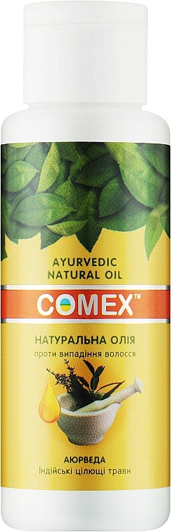 Naturalny olejek na wypadanie włosów - Comex Ayurverdic Natural Oil — Zdjęcie N4