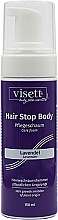 Pielęgnująca pianka do ciała Lawenda - Visett Hair Stop Body Mousse Lavender — Zdjęcie N1