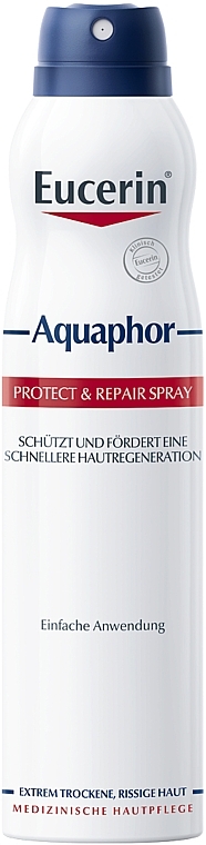 Balsam w sprayu do ciała do suchej i podrażnionej skóry - Eucerin Aquaphor Body Ointment Spray — Zdjęcie N1