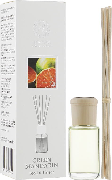 Dyfuzor zapachowy Zielona mandarynka - Aromatika — Zdjęcie N1