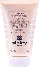 Ekspresowa maseczka na twarz przywracająca blask - Sisley Eclat Express Radiant Glow Express Mask Cleansing With Red Clay Intensive Formula — Zdjęcie N2