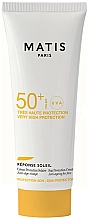 Przeciwzmarszczkowy krem przeciwsłoneczny do twarzy - Matis Reponse Soleil Sun Protection Cream SPF50+ — Zdjęcie N1