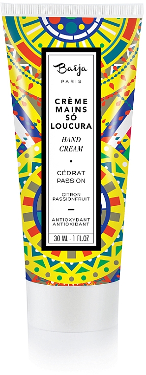 Antyoksydacyjny krem do rąk - Baïja Só Loucura Hand Cream — Zdjęcie N1