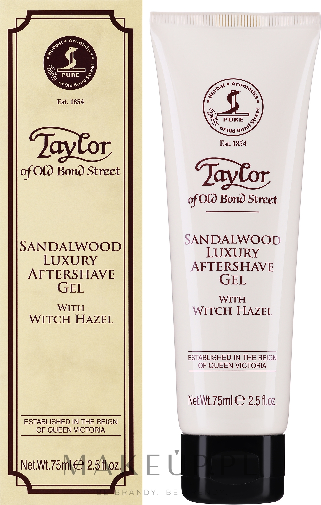 Taylor of Old Bond Street Sandalwood Aftershave Gel - Żel po goleniu — Zdjęcie 75 ml