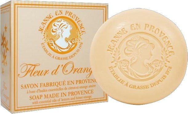 Pomarańczowe mydło kosmetyczne - Jeanne en Provence Douceur de Fleur d’Oranger Soap — Zdjęcie N1