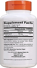 Stabilizowany kwas R-liponowy 100 mg w kapsułkach - Doctor's Best — Zdjęcie N2