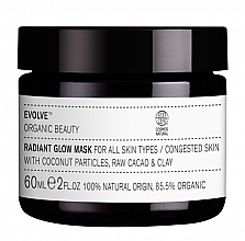 PRZECENA! Maska na twarz - Evolve Organic Beauty Radiant Glow Mask * — Zdjęcie N2