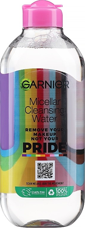 Woda micelarna do twarzy 3 w 1 - Garnier Micellar Cleansing Water Pride — Zdjęcie N4