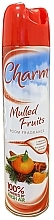 Odświeżacz powietrza w aerozolu Grzane wino - Charm Room Fragrance Mulled Fruits — Zdjęcie N1