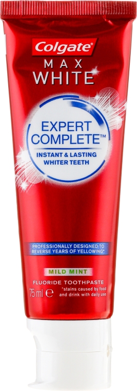 expert complete colgate max white