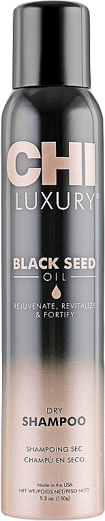 Suchy szampon do włosów - CHI Luxury Black Seed Oil Dry Shampoo