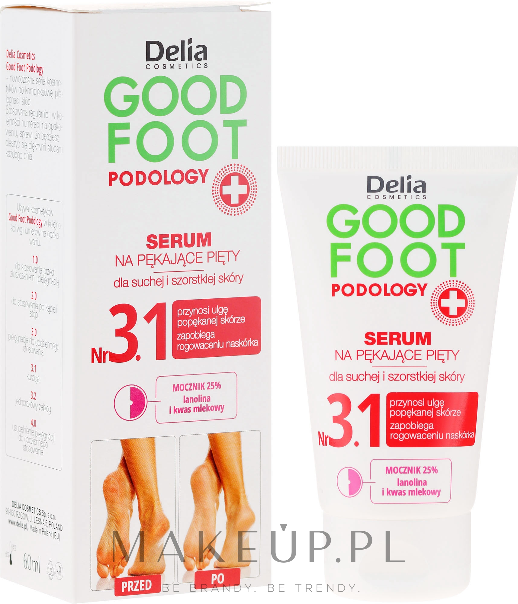 Serum na pękające pięty - Delia Good Foot Podology — Zdjęcie 60 ml