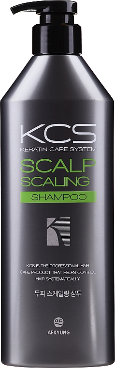 Głęboko oczyszczający szampon przeciwłupieżowy do włosów i skóry głowy - KCS Scalp Scaling Shampoo — Zdjęcie N1