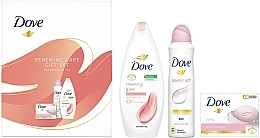 Zestaw - Dove Renewing Care Gift Set (sh/gel/250ml + deo/150ml + soap/90g) — Zdjęcie N1