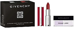 Kup Zestaw - Givenchy Make-Up Set (powder/9,5g + lipstick/3,4g)