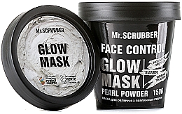 Kup Maseczka do twarzy z pudrem perłowym - Mr.Scrubber Face Control Glow Mask