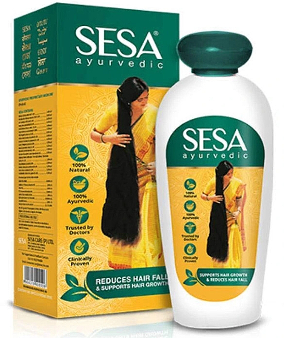 Olejek przeciw wypadaniu włosów - Sesa Ayurvedic Oil Against Hair Loss