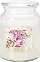 Świeca zapachowa premium w słoiku Special Day - Bispol Premium Line Scented Candle Special Day — Zdjęcie N1