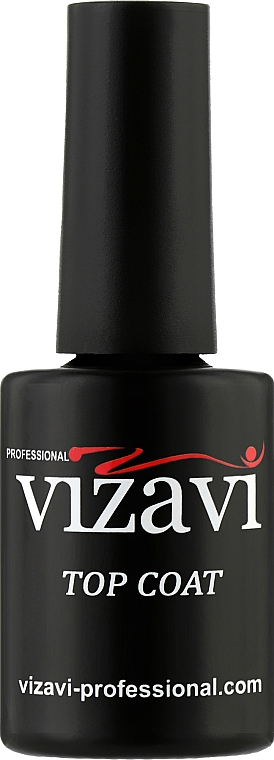 Top coat do paznokci - Vizavi Professional VTC-12 — Zdjęcie N1