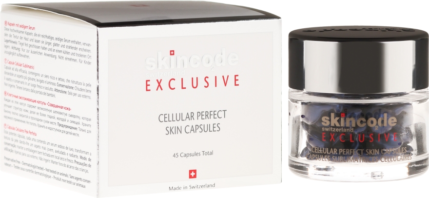 Komórkowe kapsułki Perfekcyjna skóra - Skincode Exclusive Cellular Perfect Skin Capsules — Zdjęcie N1