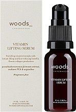 Witaminowe serum liftingujące do twarzy z kompleksem peptydowym - Woods Copenhagen Vitamin Lifting Serum — Zdjęcie N2